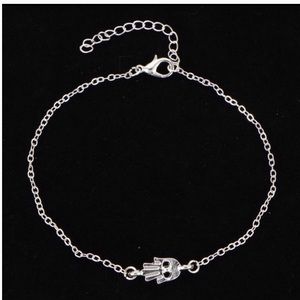 Hamsa Infinity Anchor Charm Bracelets